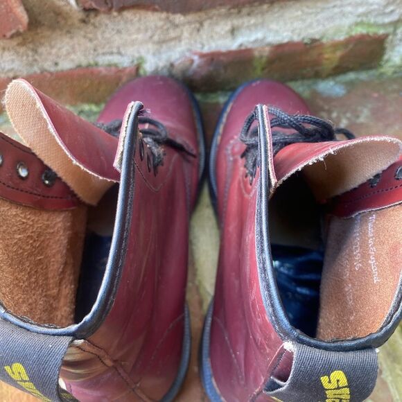 Dr. Martens Jadon Boots US 5 UK 3 Vintage Maroon - Picture 11 of 14